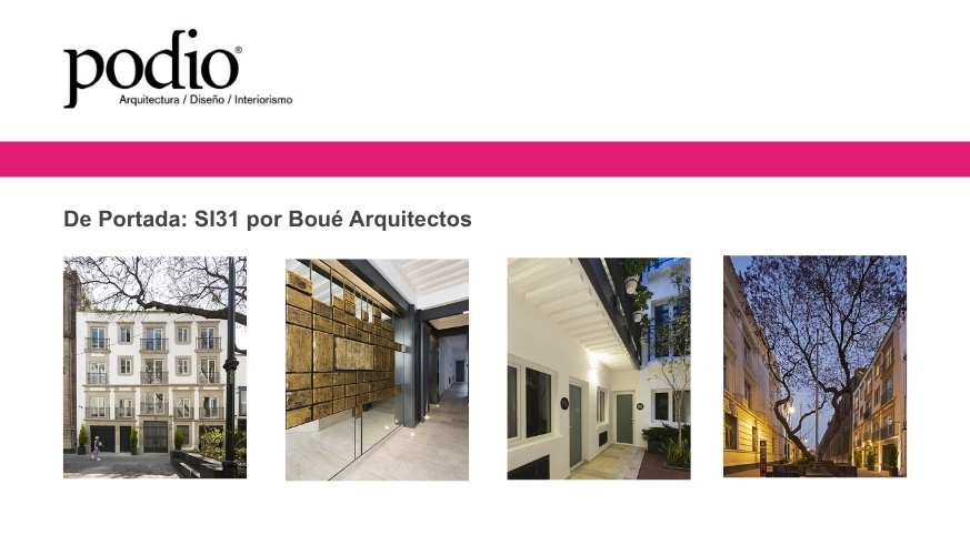 Podio - De Portada: SI31 por Boué Arquitectos